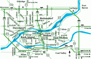 Quad Cities Road Map Quad Cities Road Map