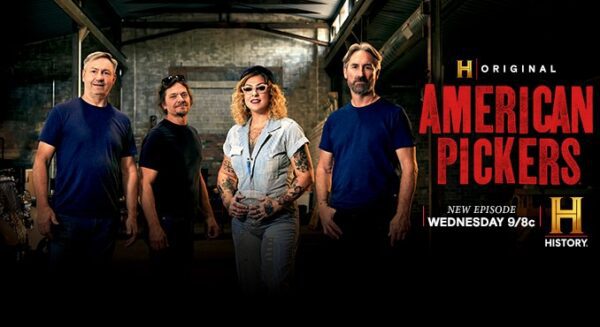 The History reality series "American Pickers" debuted in January 2010.
