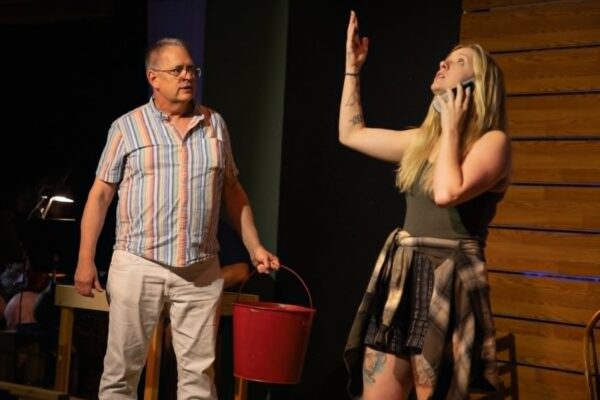 Joe Urbaitis and Becca Johnson in the Black Box "Come From Away," opening Aug. 28. (credit: Capturing Fireflies Photography).