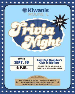 Moline Kiwanis Club Hosting Annual Trivia Night