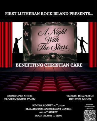 The "Night With the Stars" benefit for Christian Care at Skellington Manor will start at 4 p.m. on Sunday, Aug. 30.