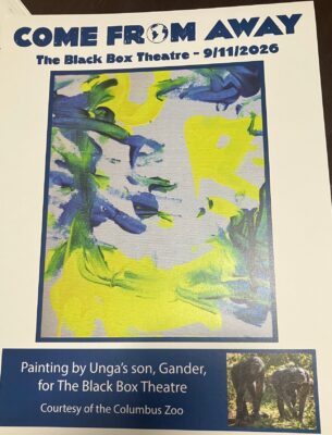A copy of the Gander painting gift, given to all who attended the Sept. 11, 2026 performance.