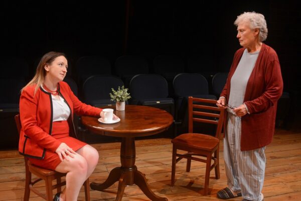 Dana Skiles, left, and Jennifer Kingry star in "Collected Stories" at Richmond Hill Players, Oct. 1-11, 2026.