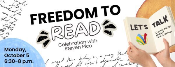 A Freedom to Read Celebration will be held Monday, Oct. 5, 6:30-8 p.m., at Bettendorf Public Library.