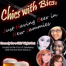 Chics With Bics A Fun Girls’ Night Out At The Speakeasy