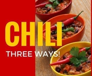 Chili Three Ways Is Cool And Hot Comedy