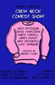 Crew Neck Rolling Up Its Last Show On Monday