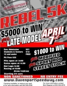 Race Over To The Speedway To Burn Rubber This Weekend