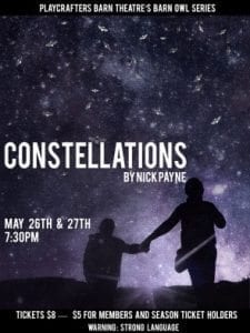 Constellations The New Barn Owl Show At Playcrafters