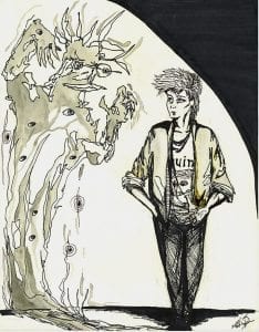 Sean Leary’s Comic Book Art Flies Onto The Walls At Taste Buds