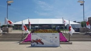 Red Cross Picnic On The River Brightens Up Schwiebert