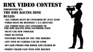 BMX Racing Zone Hosting First Video Contest