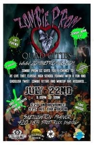 Braaaaaaains!!!! Zombie Prom Quad-Cities Shambling Into Skellington
