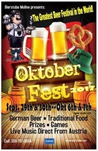 Oktoberfest Tips Off This Weekend