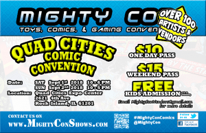 Quad Cities Comic Con Taking Over QCCA Expo Center!