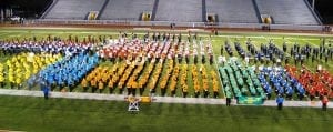 It’s a Marching Band Spectacular at Brady Street Stadium!