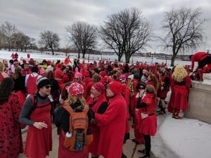 QC Hashers’ 9th Annual Red Dress Run Raises $17,500