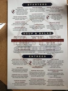 Exclusive Look at the Big Swing Menu!