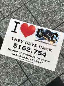Quad City Storm Raise Almost $163,000 For Local Charities