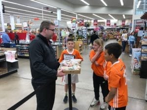EMSSC Spartans Raise Almost $1,000!