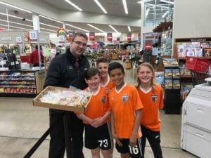 EMSSC Spartans Raise Almost $1,000!