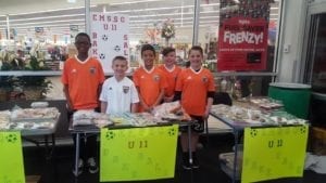 EMSSC Spartans Raise Almost $1,000!