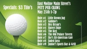 Putt Putt Your Way Through East Moline at this Pub Crawl