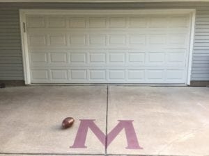 Show Your Moline Pride with Your Very Own Driveway ‘M’
