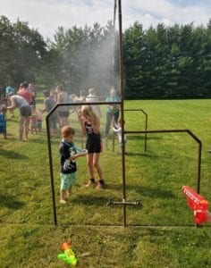 QCScene Cooling Off at Water Gun Fun Run!