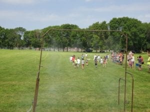 QCScene Cooling Off at Water Gun Fun Run!