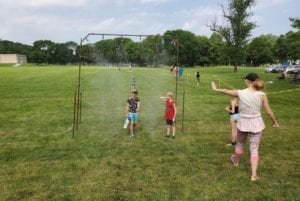 QCScene Cooling Off at Water Gun Fun Run!