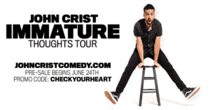 John Crist Coming To Adler Theatre