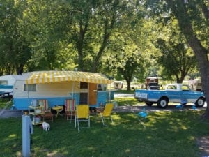 Vintage Trailer Rally Rolls into Illiniwek
