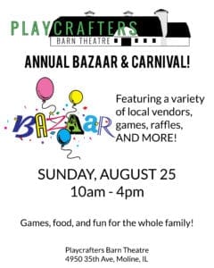 Have some Bazaar! Fun at Playcrafters Barn Theatre