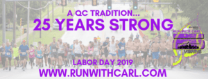 Run with Carl this Labor Day Weekend
