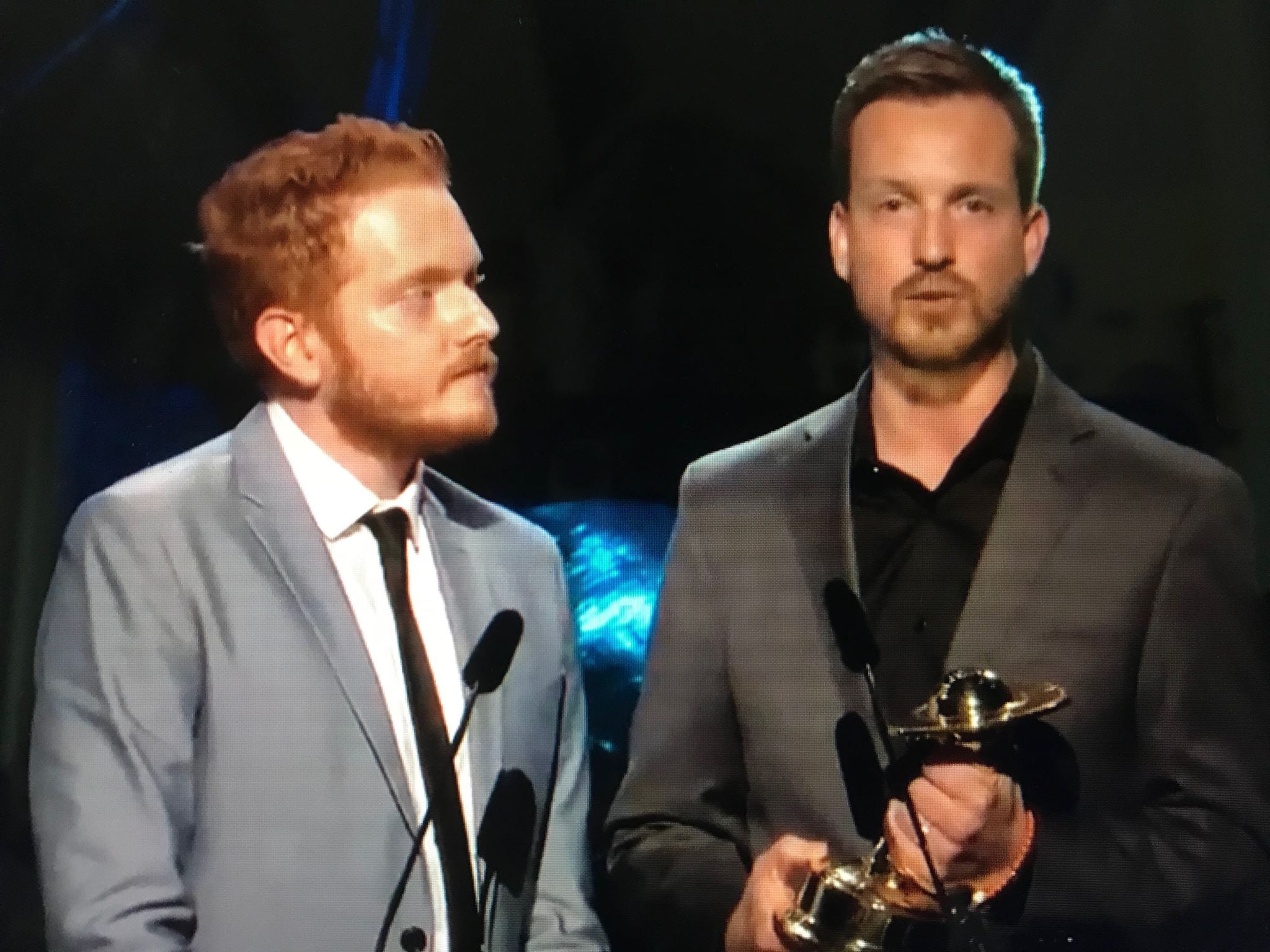 Beck and Woods Win Saturn Award For 'A Quiet Place'