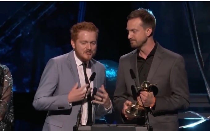 Beck and Woods Win Saturn Award For 'A Quiet Place'