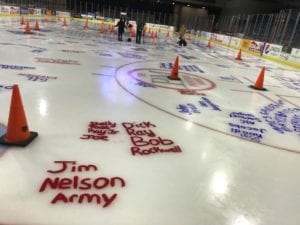 Painting The Ice For Veterans With The Quad City Storm!