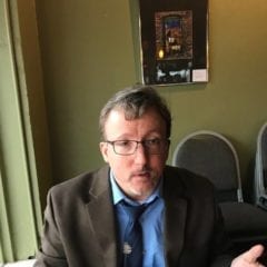 Local author and podcaster William Pepper