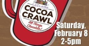 Chocoholics Unite at LeClaire Cocoa Crawl!