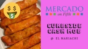 Curbside Cash Mob at El Mariachi!