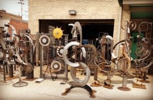 Feeling METAL? Rock Rock Island's First Sculpture Drive-Thru!