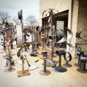 Feeling METAL? Rock Rock Island's First Sculpture Drive-Thru!