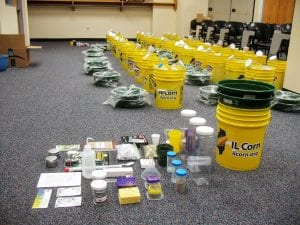 Western Illinois University School of Ag Participates in Soil Bucket Program for Third Year