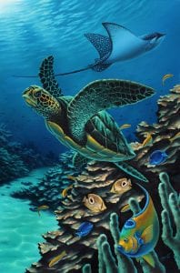 Beréskin Gallery Features Marine Life Art by Bettendorf Native