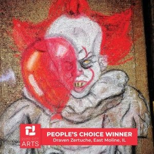California Designer Wins Quad City Arts Chalk Art Fest