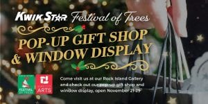 Last Chance To Pop In For Some Pop Up Shopping At Rock Island's Quad City Arts Today
