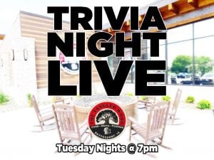 Tuesday Night Trivia Night Live Happening At Bettendorf's Tangled Wood TONIGHT