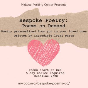 Consider Getting a Special Quad-Cities Poem or Song For Your Valentine