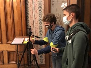 Davenport Central Students Star in Online Production of “Clue”